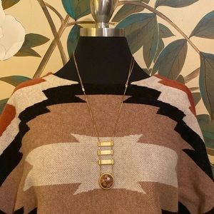 Madewell Adjustable Stone Pendant Necklace